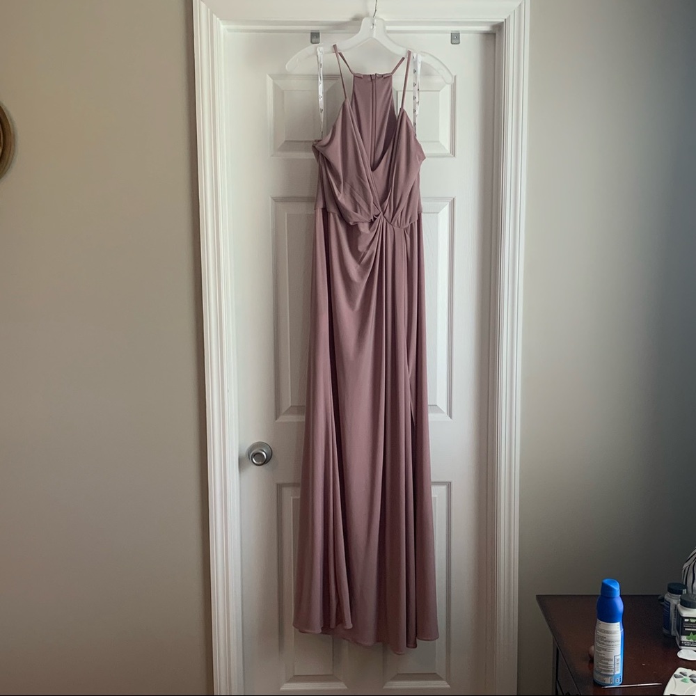 Dusty Rose Bridesmaid Dress